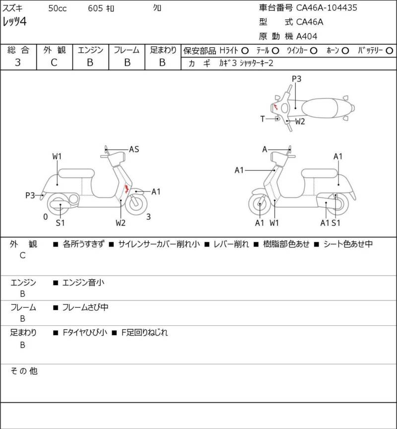 Карта повреждений