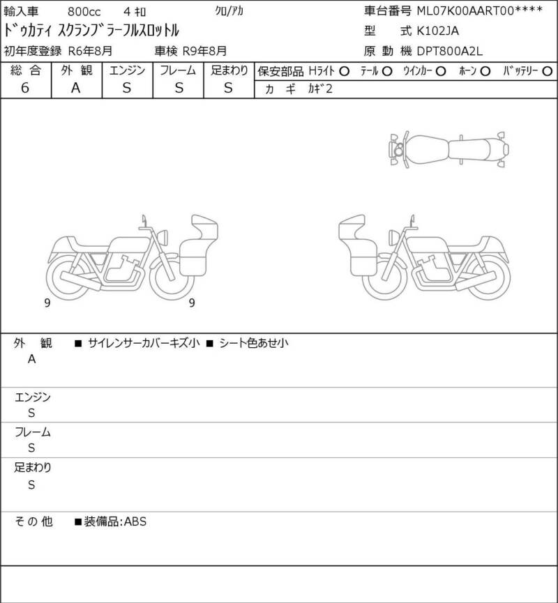 Карта повреждений