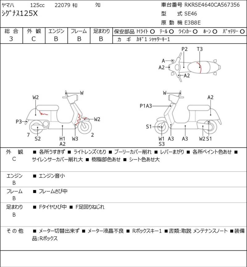 Карта повреждений