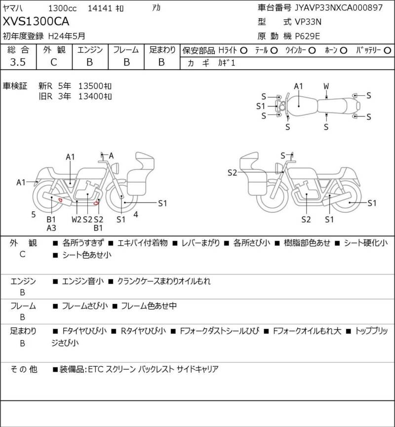 Карта повреждений