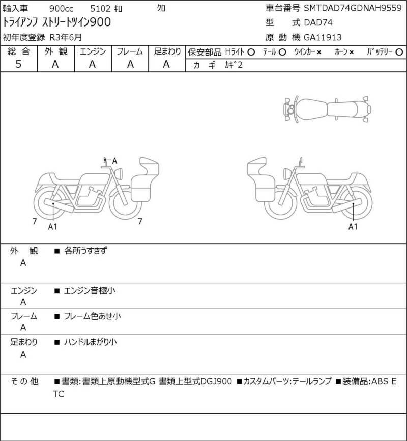Карта повреждений