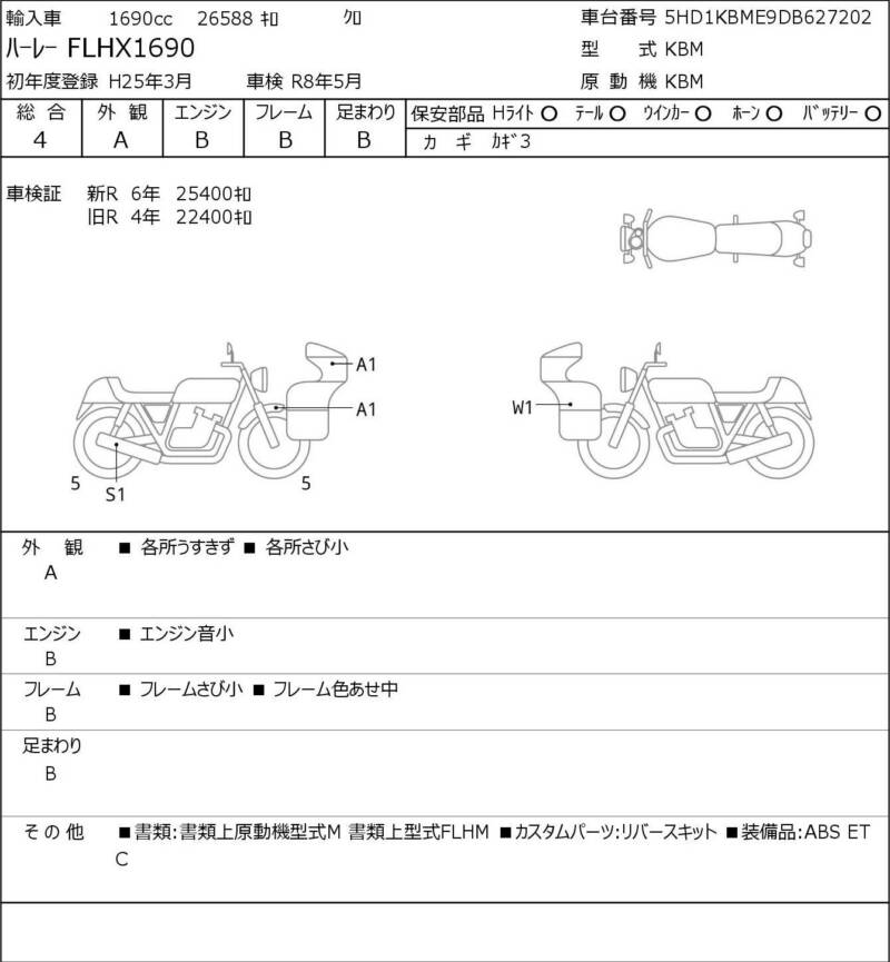 Карта повреждений