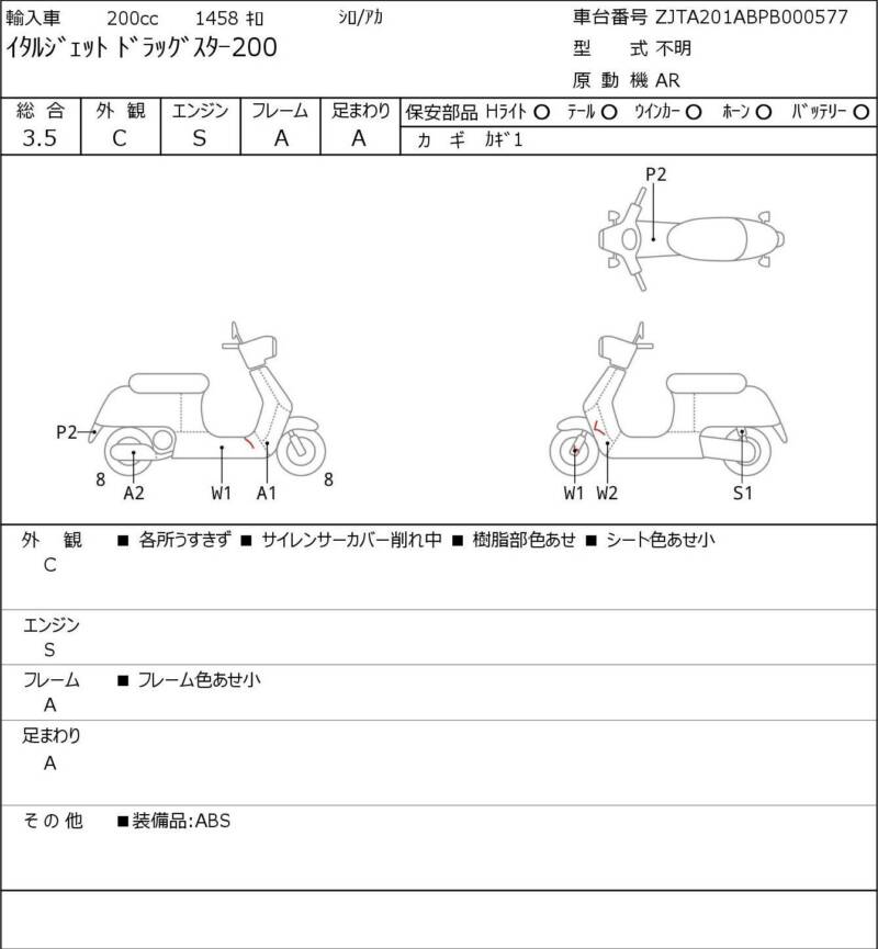 Карта повреждений
