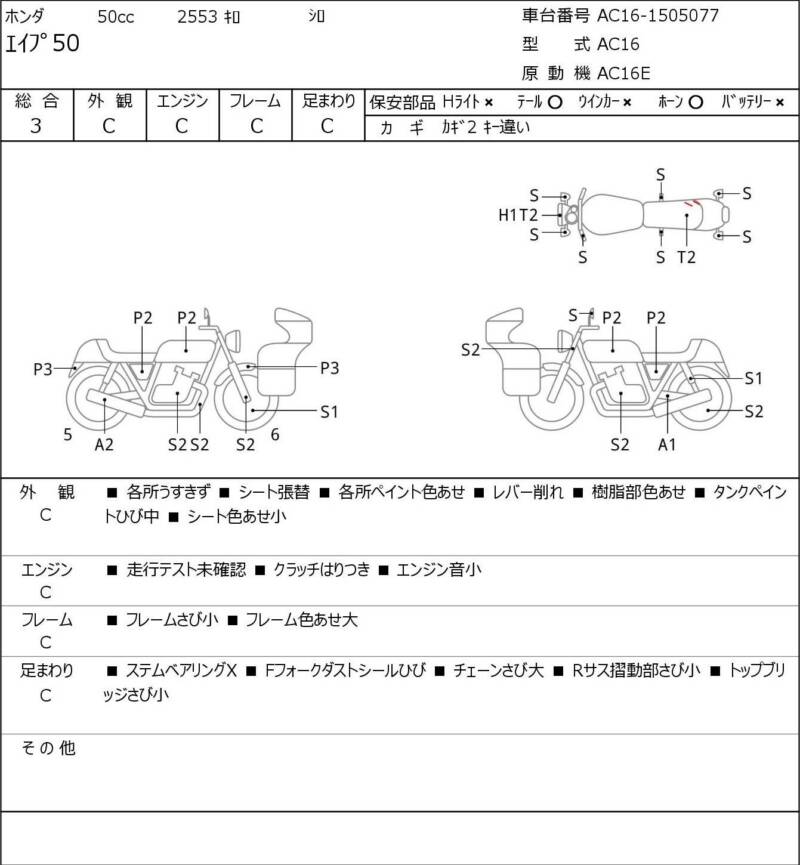 Карта повреждений