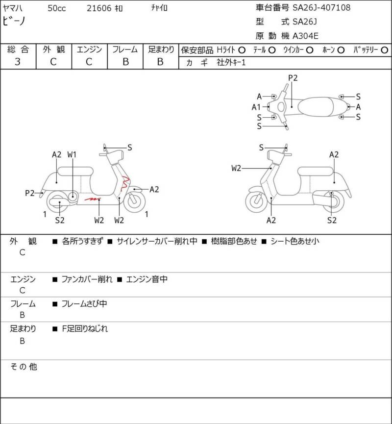 Карта повреждений