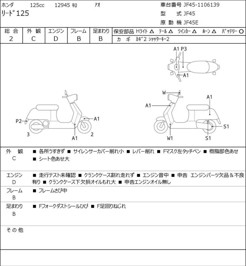 Карта повреждений