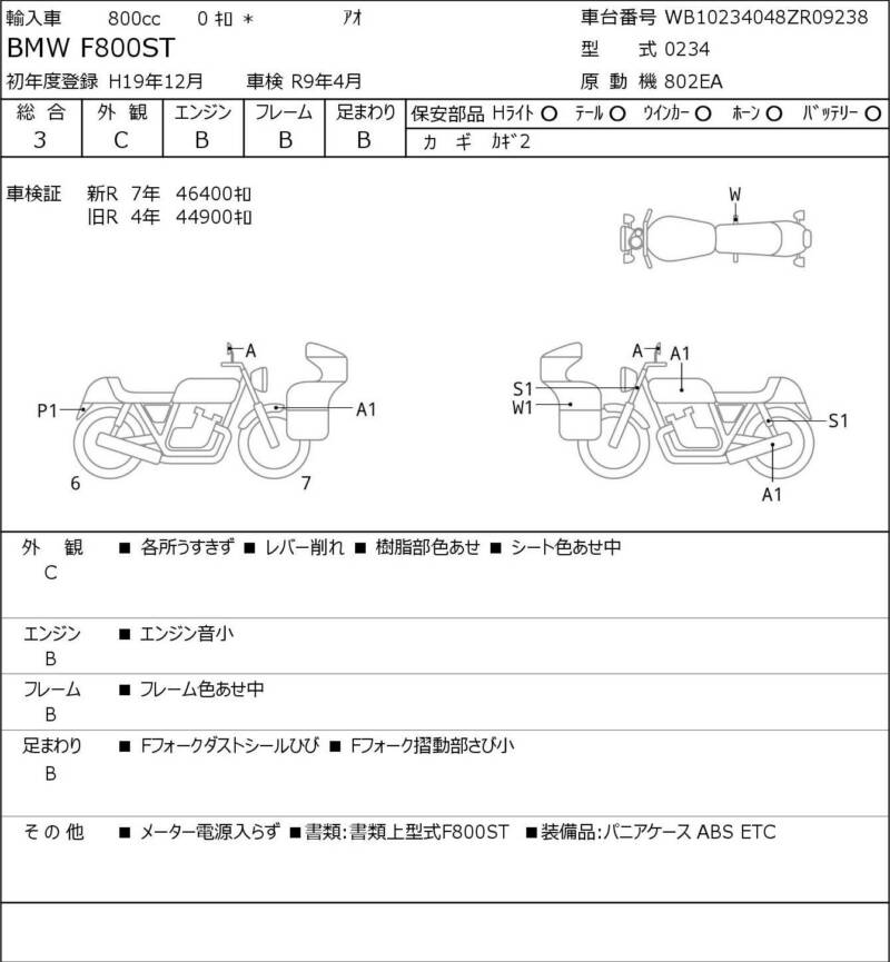 Карта повреждений