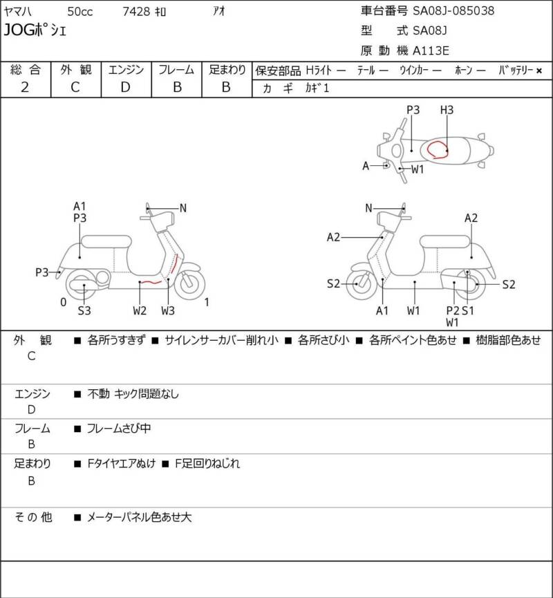 Карта повреждений