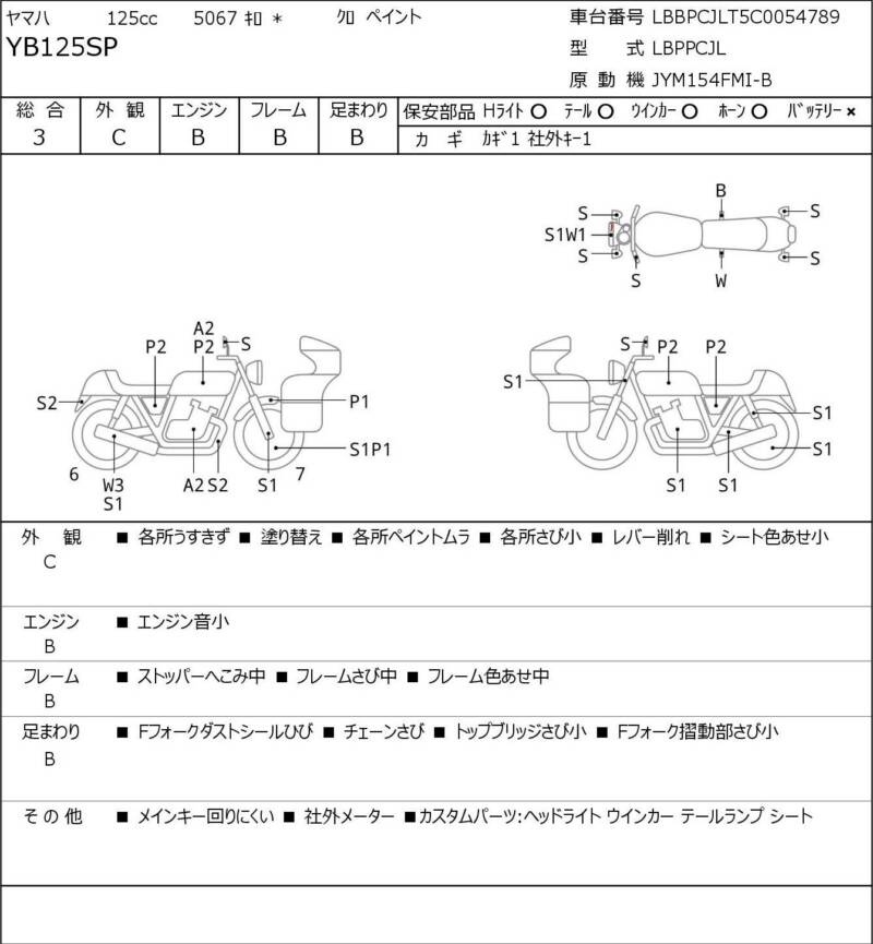 Карта повреждений