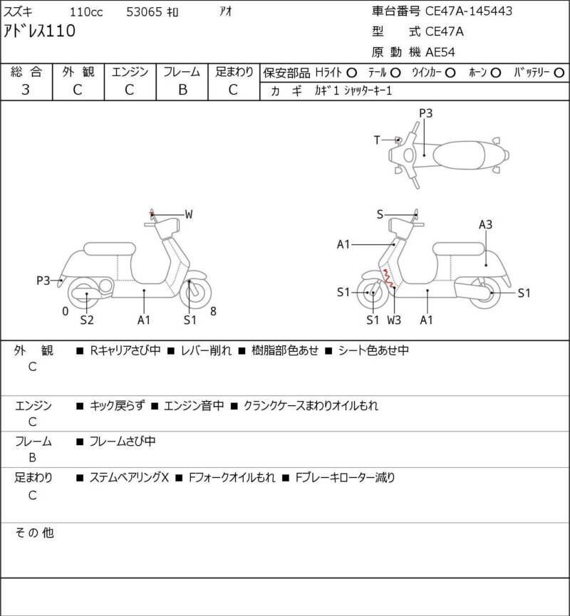 Карта повреждений