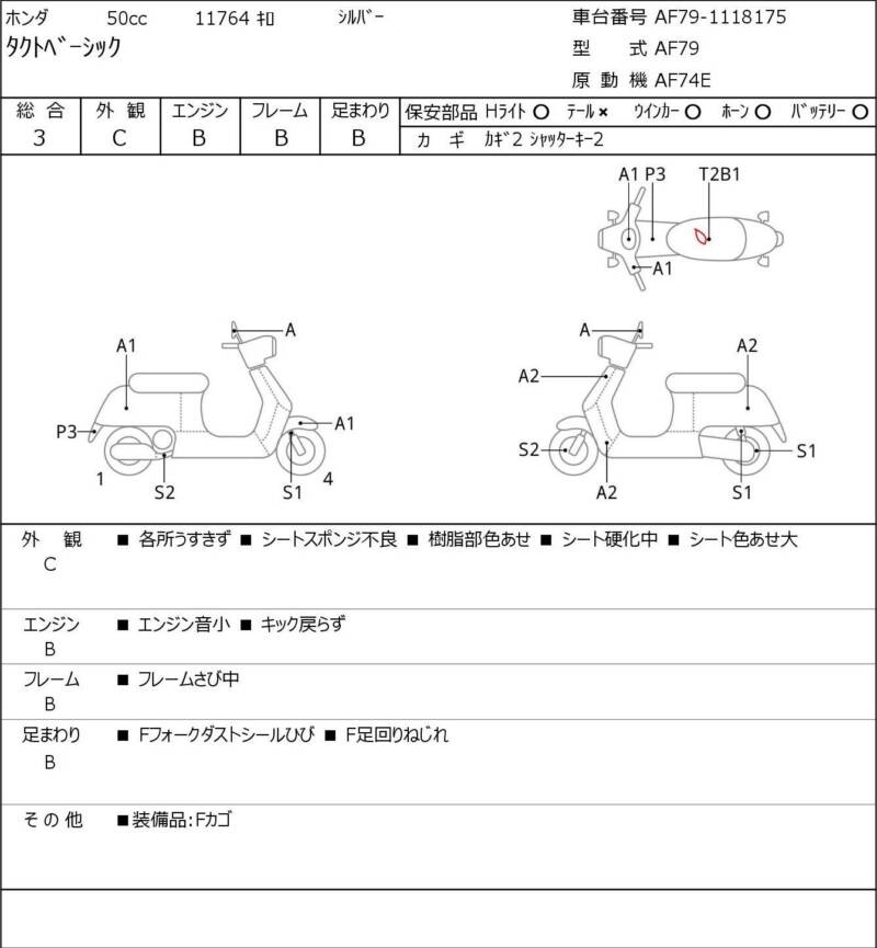 Карта повреждений