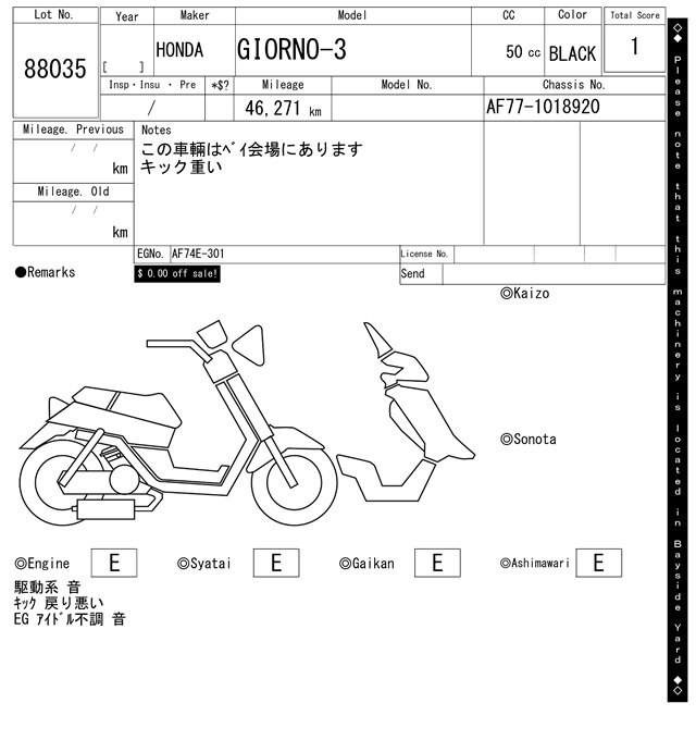 Карта повреждений