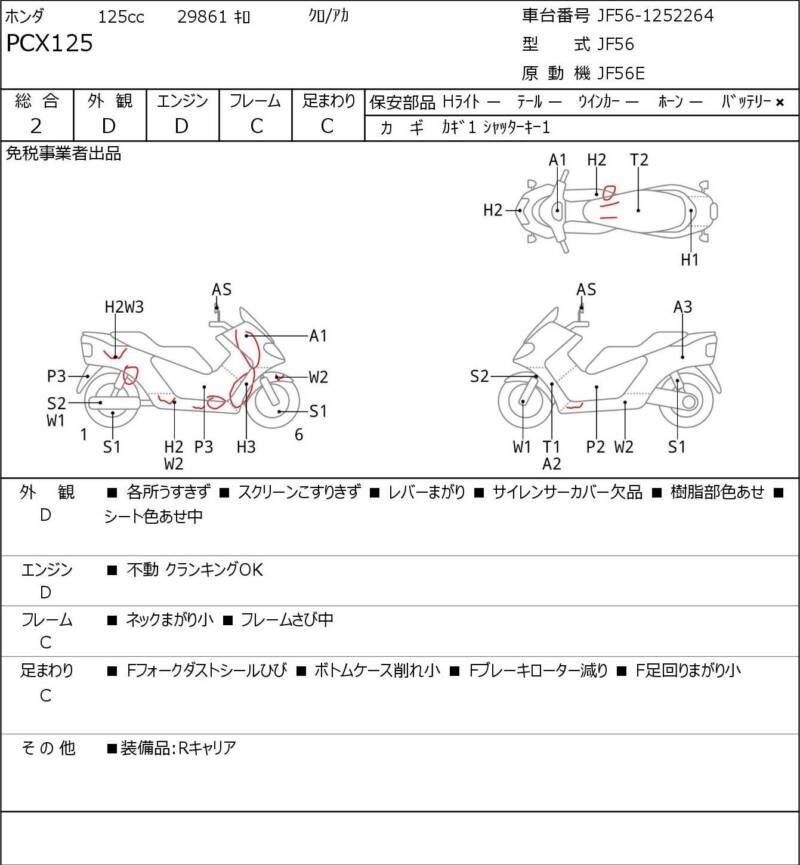 Карта повреждений