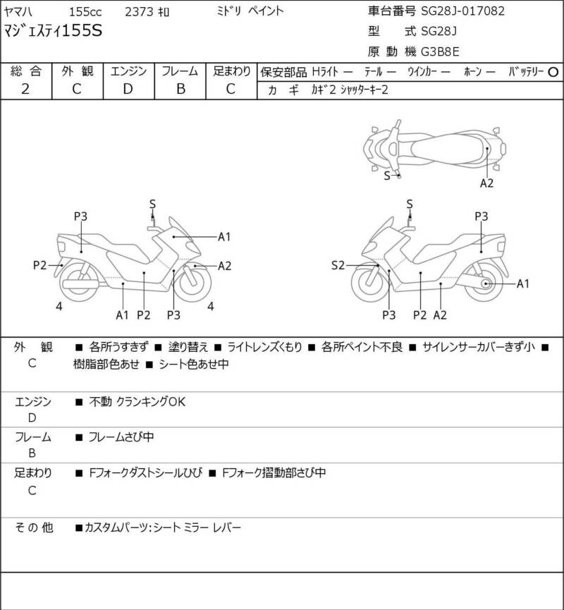 Карта повреждений