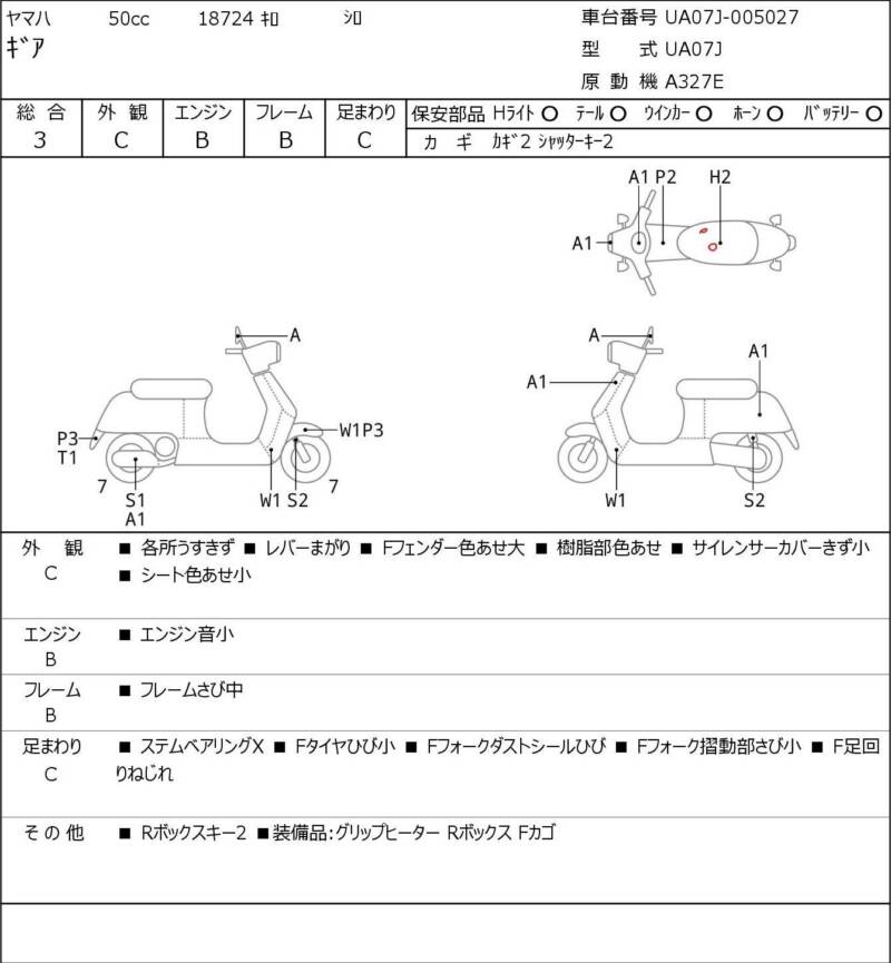 Карта повреждений