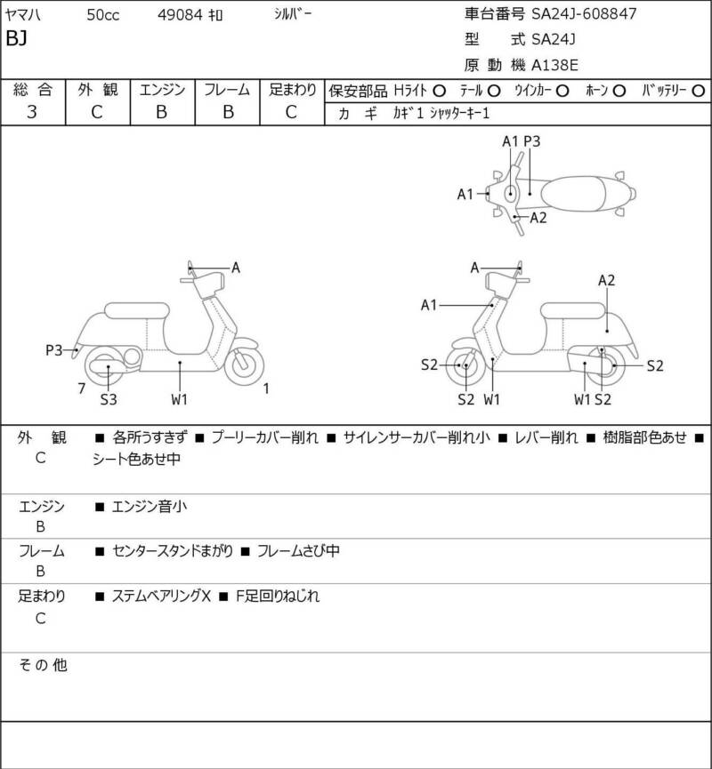 Карта повреждений