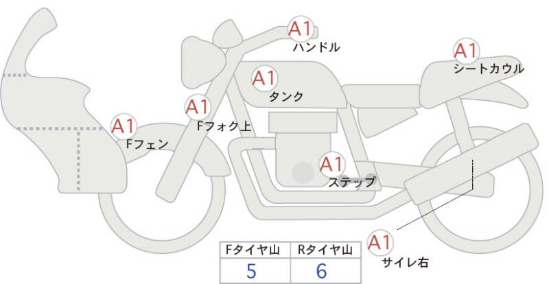 Карта повреждений