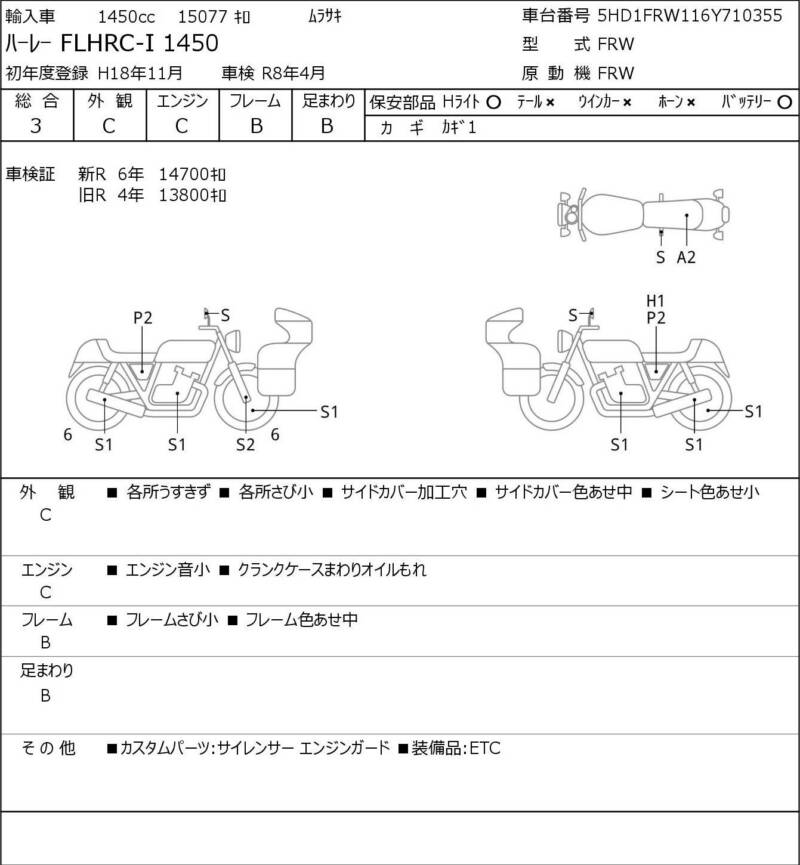Карта повреждений
