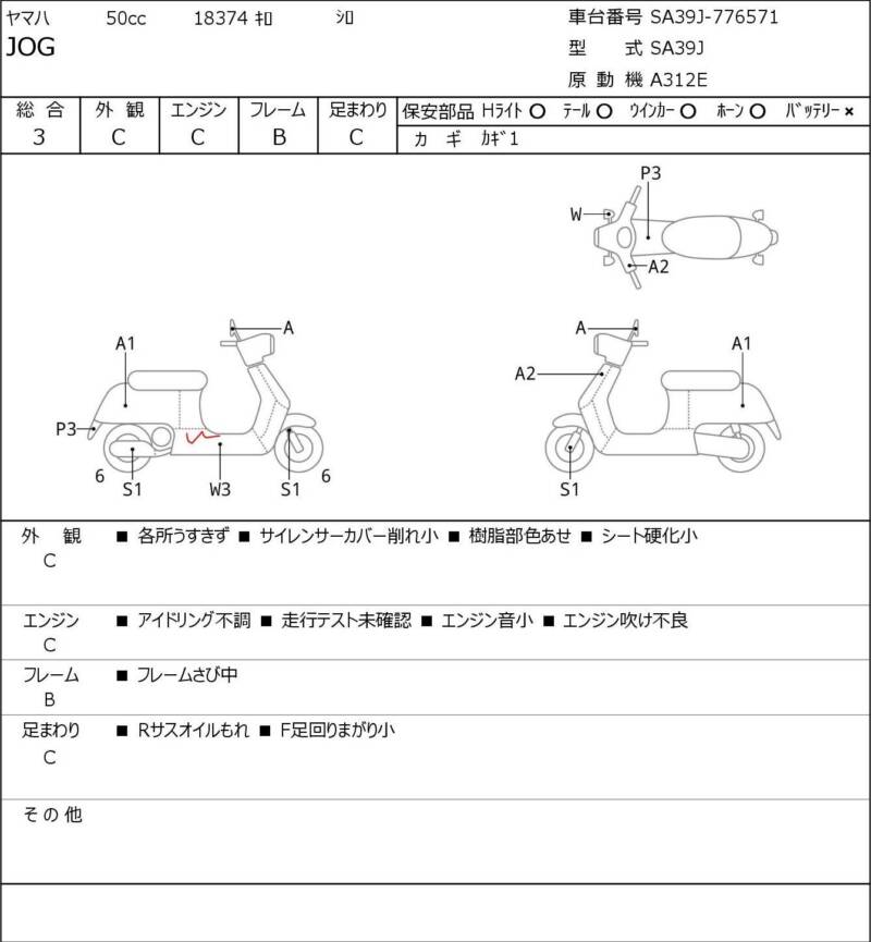 Карта повреждений