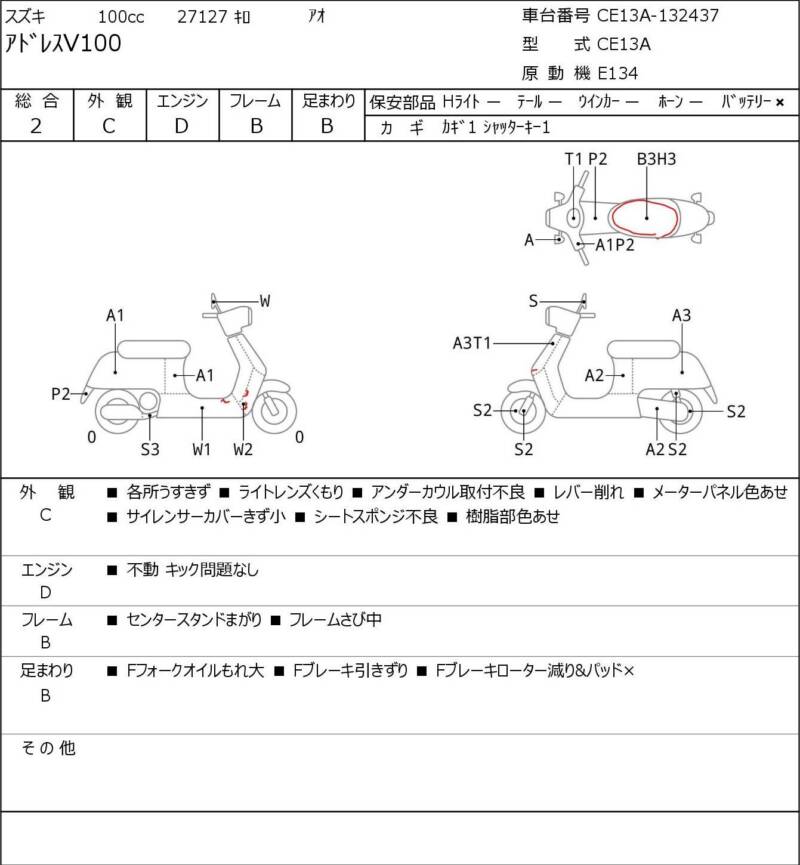 Карта повреждений