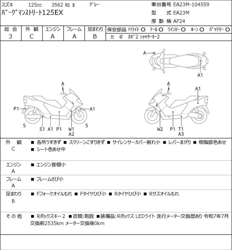 Карта повреждений