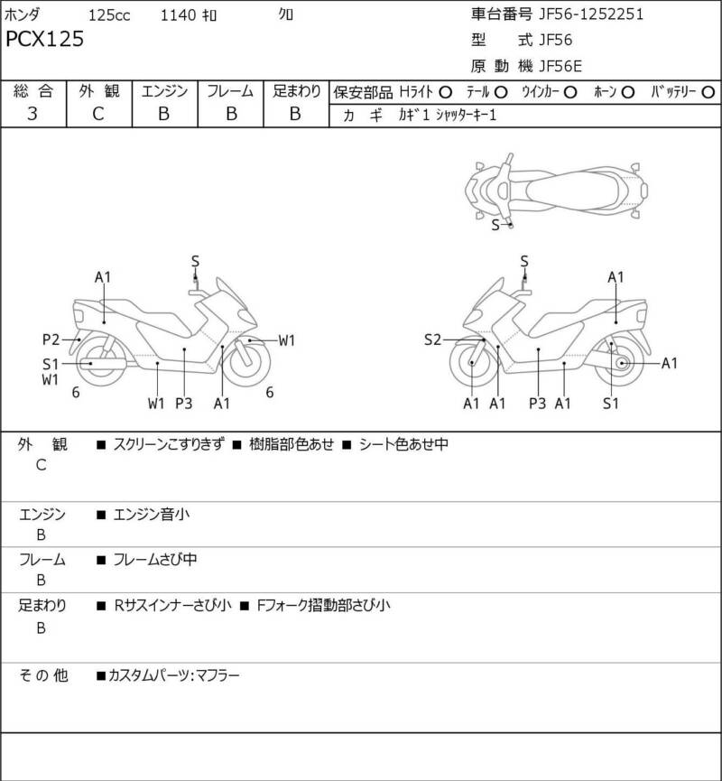 Карта повреждений
