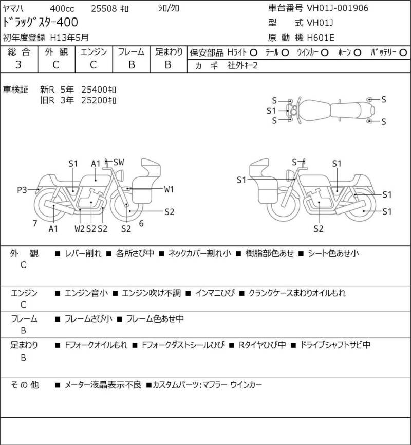Карта повреждений