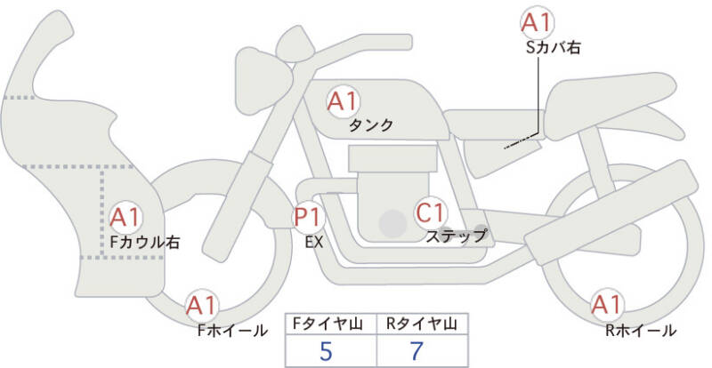 Карта повреждений