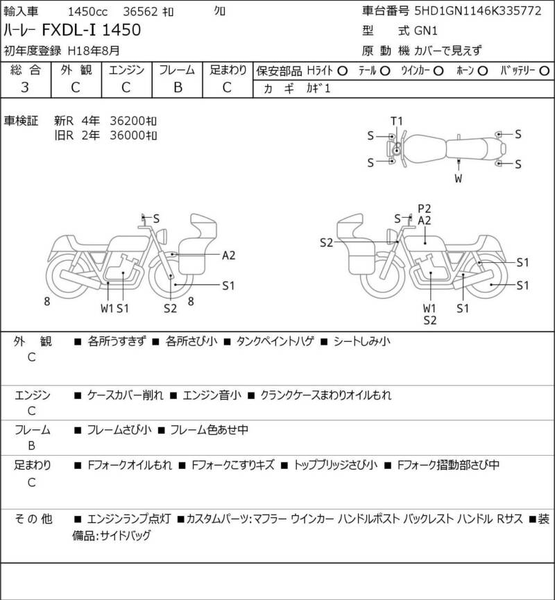 Карта повреждений