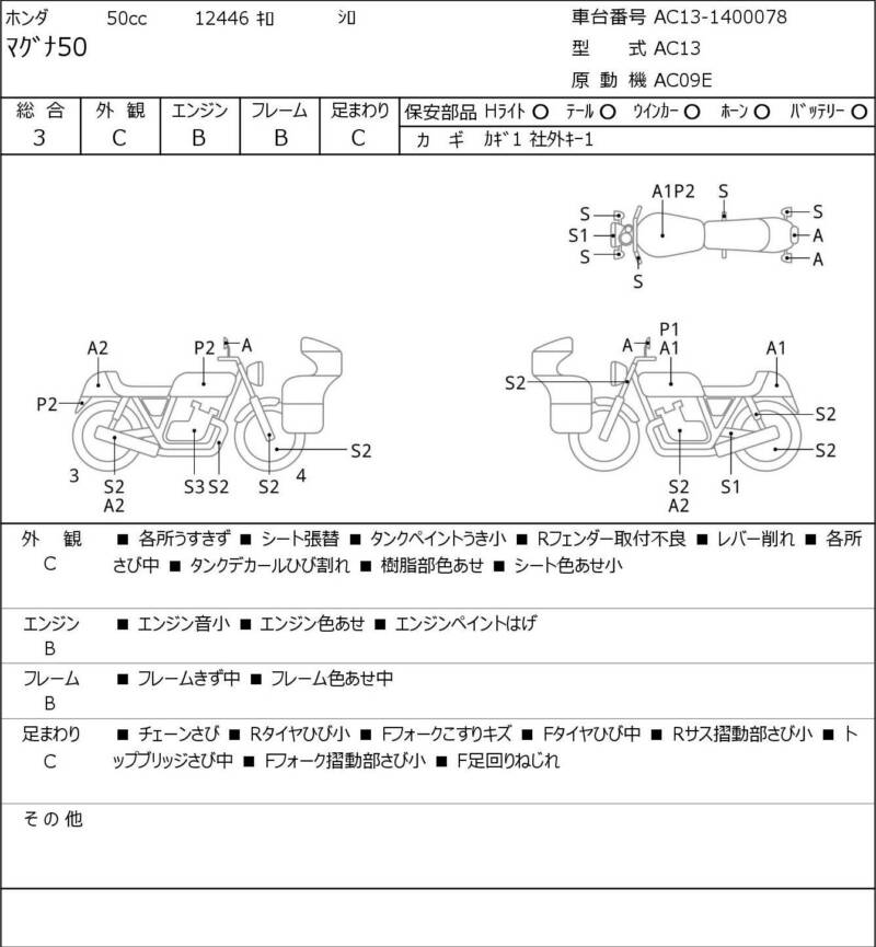 Карта повреждений