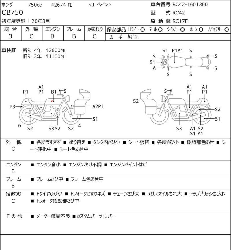 Карта повреждений