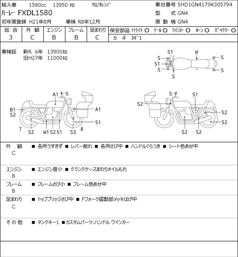 Карта повреждений