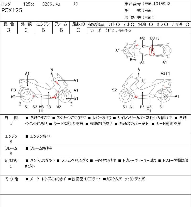Карта повреждений