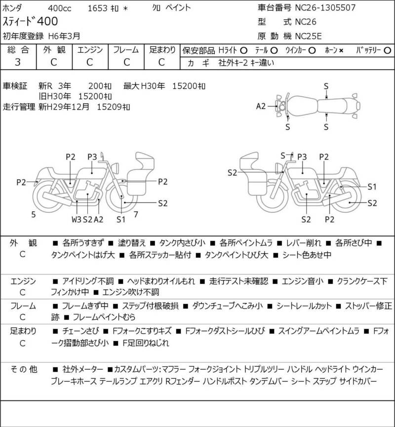 Карта повреждений