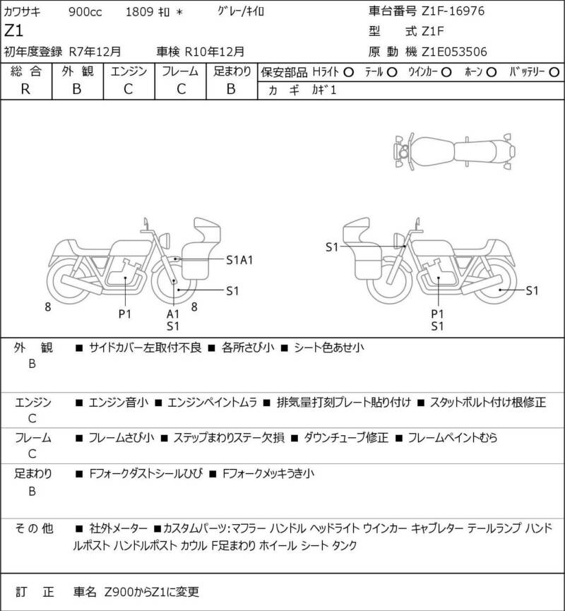 Карта повреждений