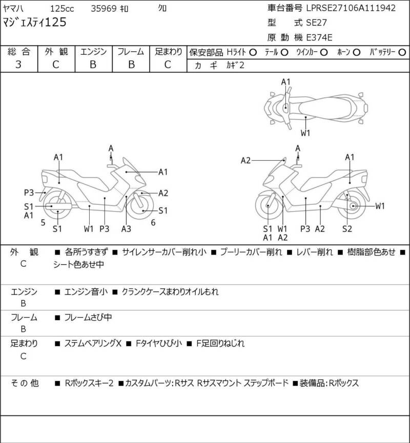 Карта повреждений