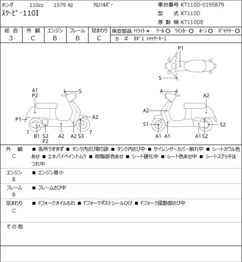 Карта повреждений
