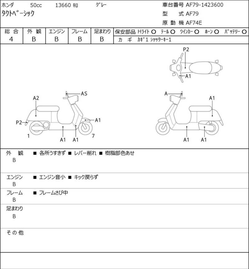 Карта повреждений