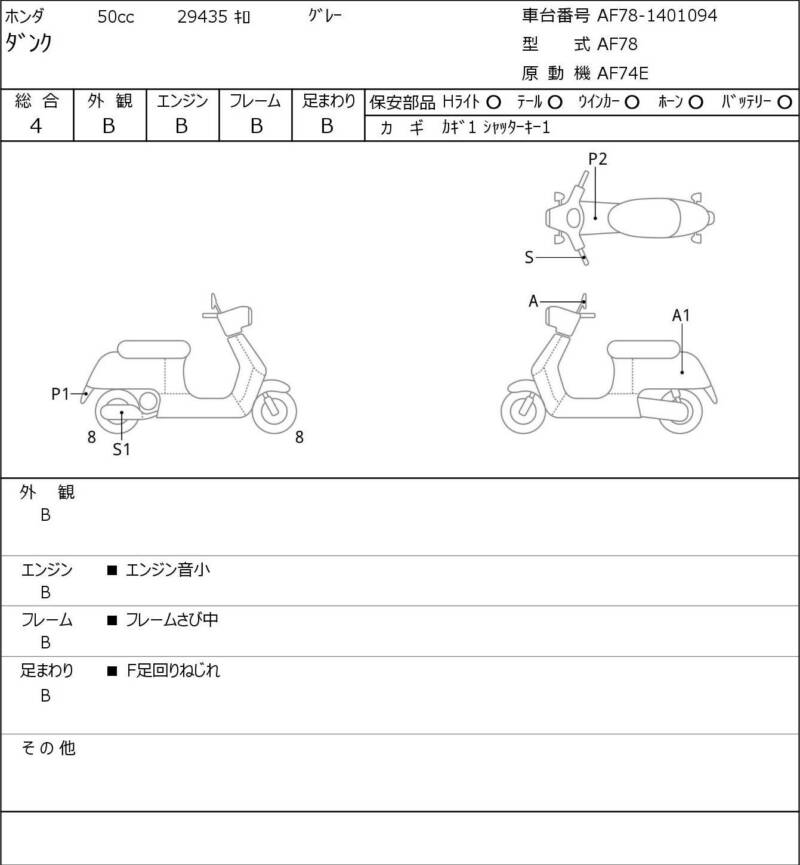 Карта повреждений