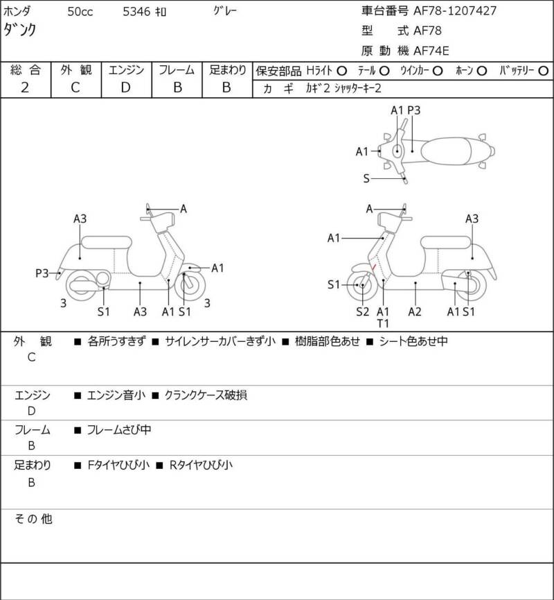 Карта повреждений