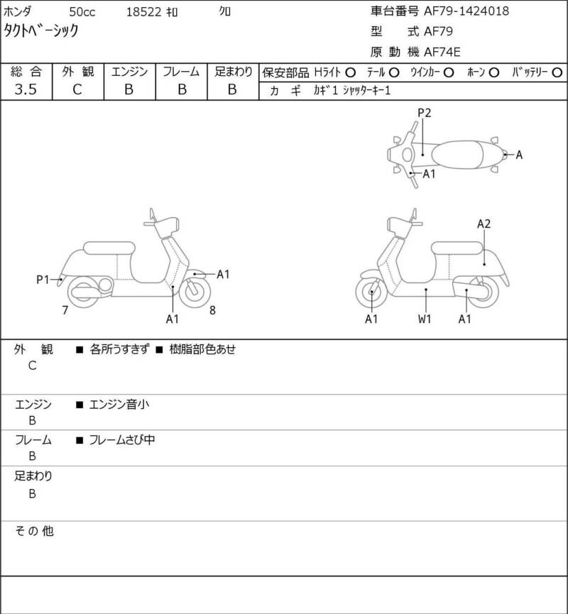 Карта повреждений