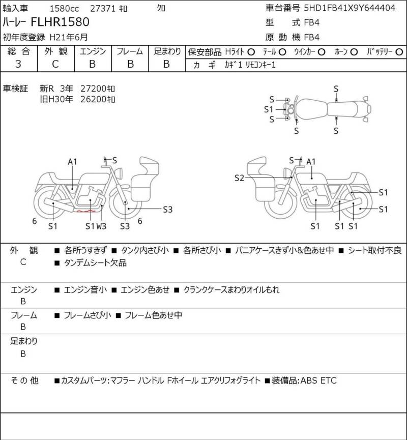 Карта повреждений