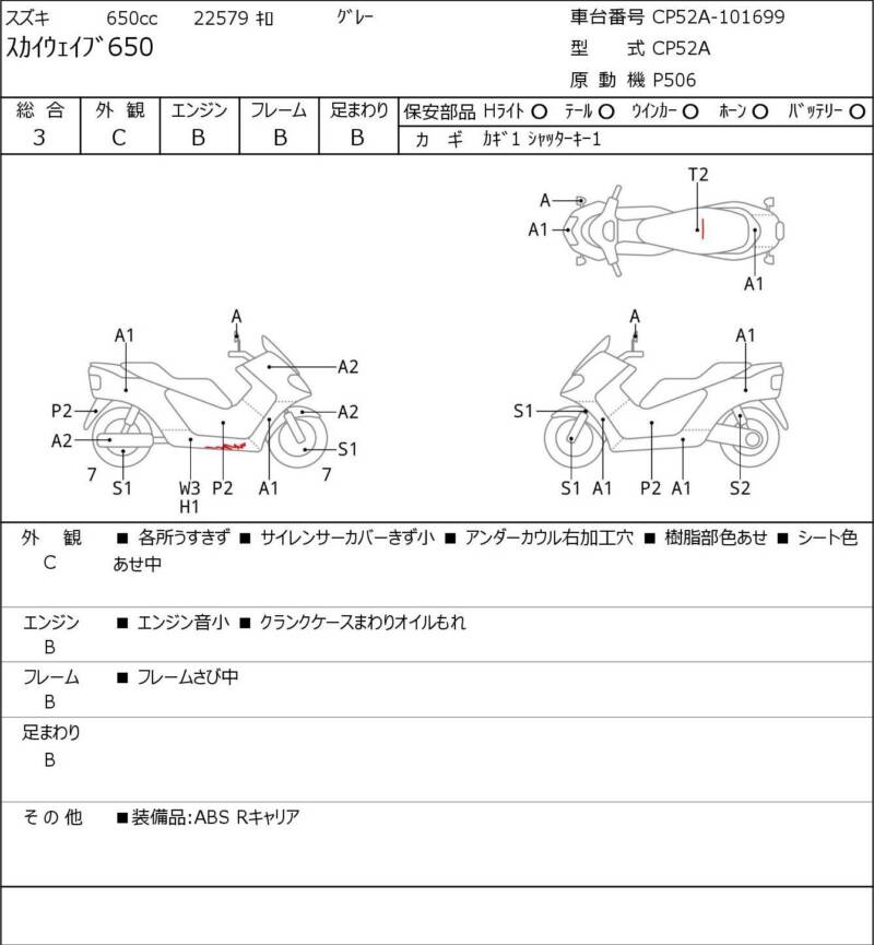 Карта повреждений