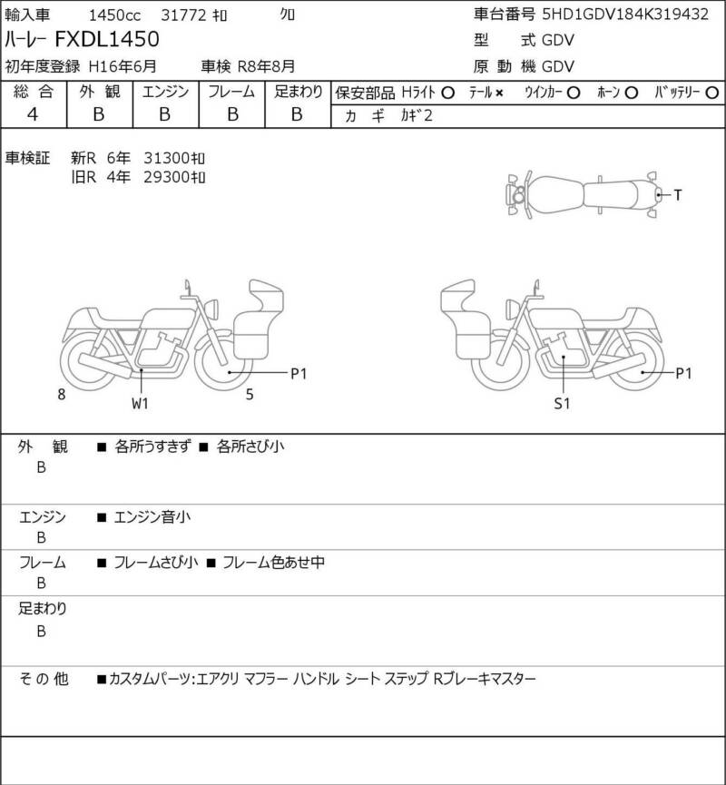 Карта повреждений
