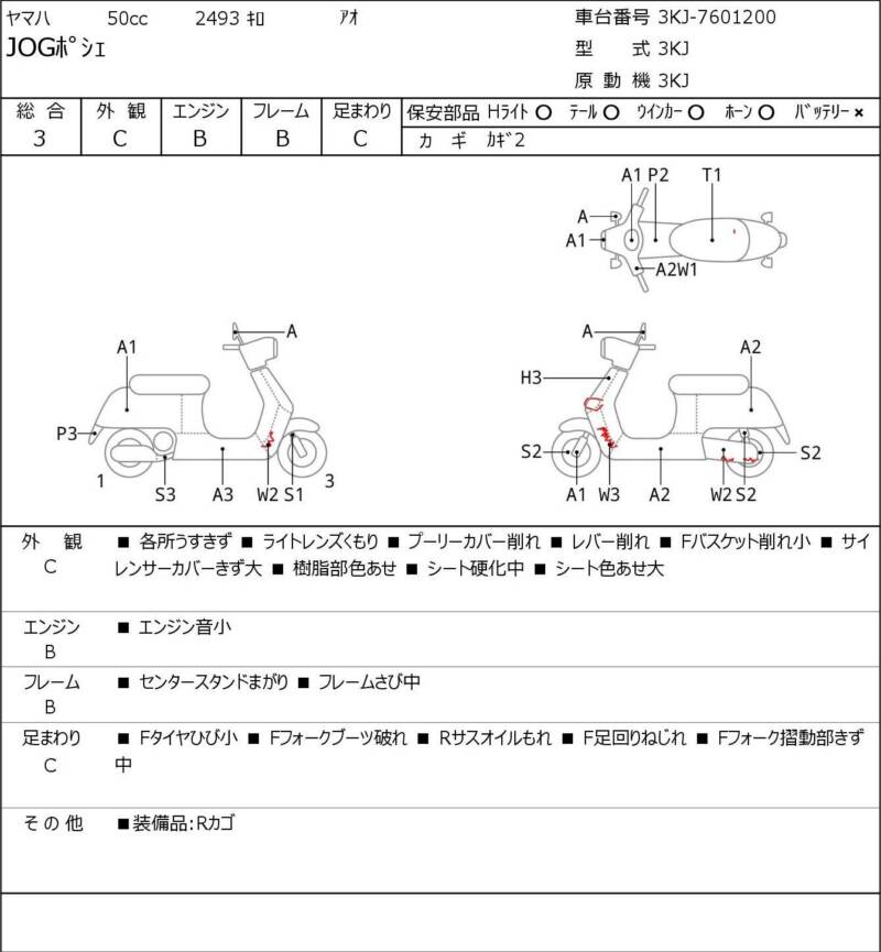 Карта повреждений