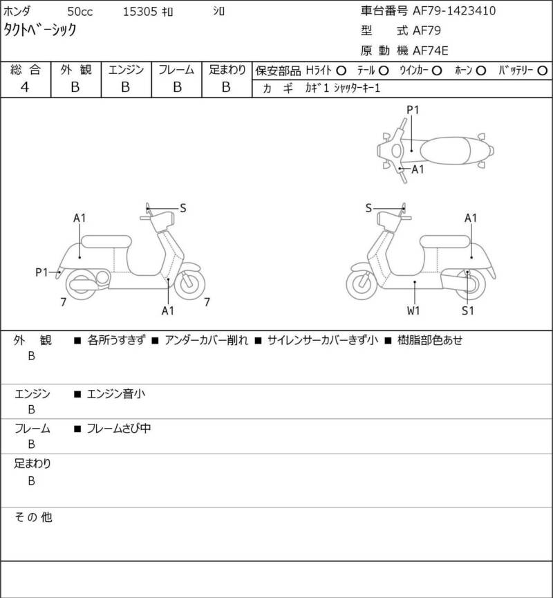 Карта повреждений