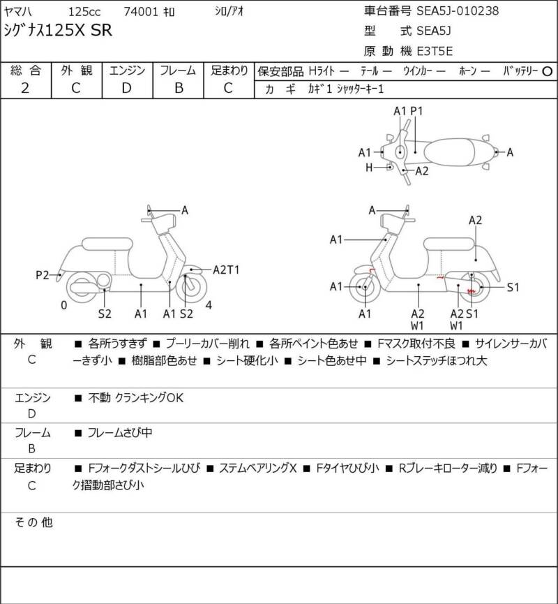 Карта повреждений