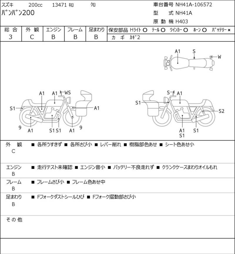 Карта повреждений