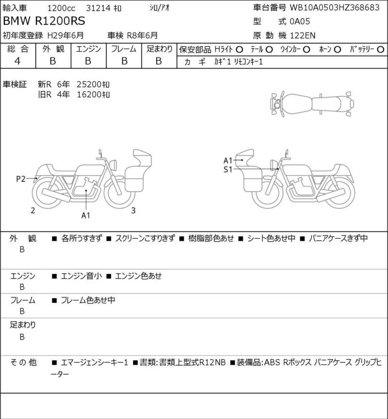 Карта повреждений