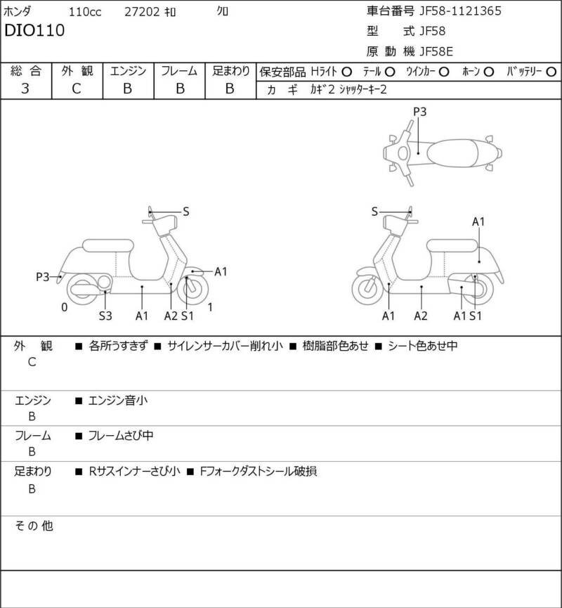 Карта повреждений